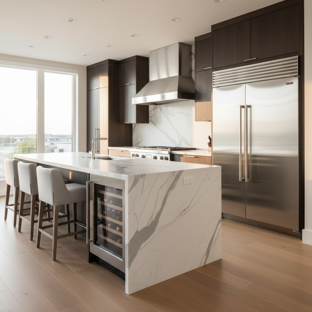 Premium kitchen appliance setting for Santa Clara homes